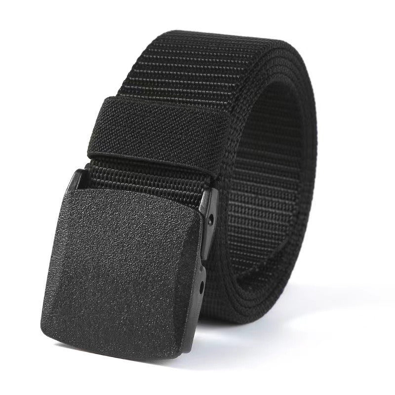Nylon tactical belt non-metallic, military canvas belt