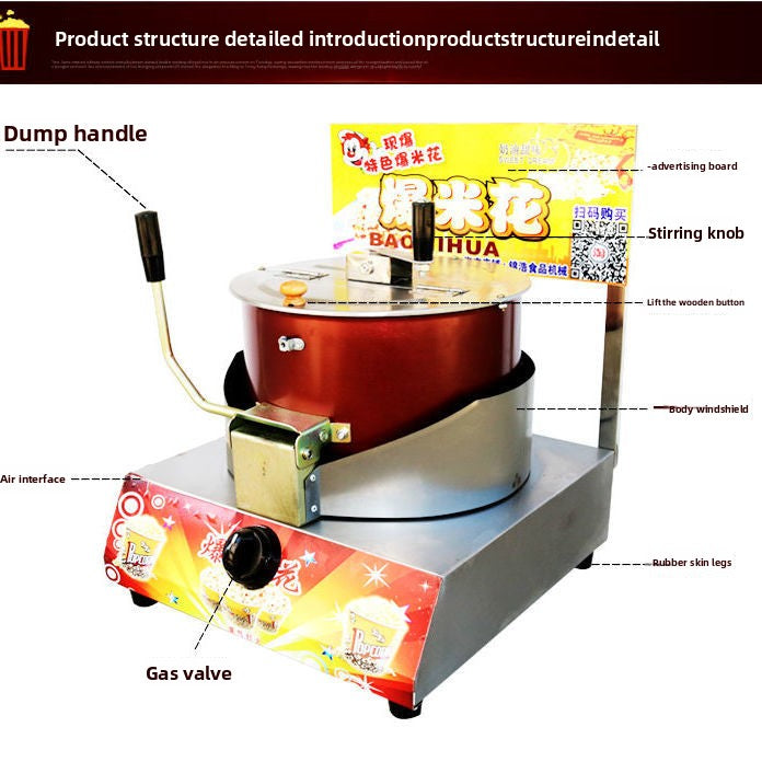 Popcorn machine - fully automatic