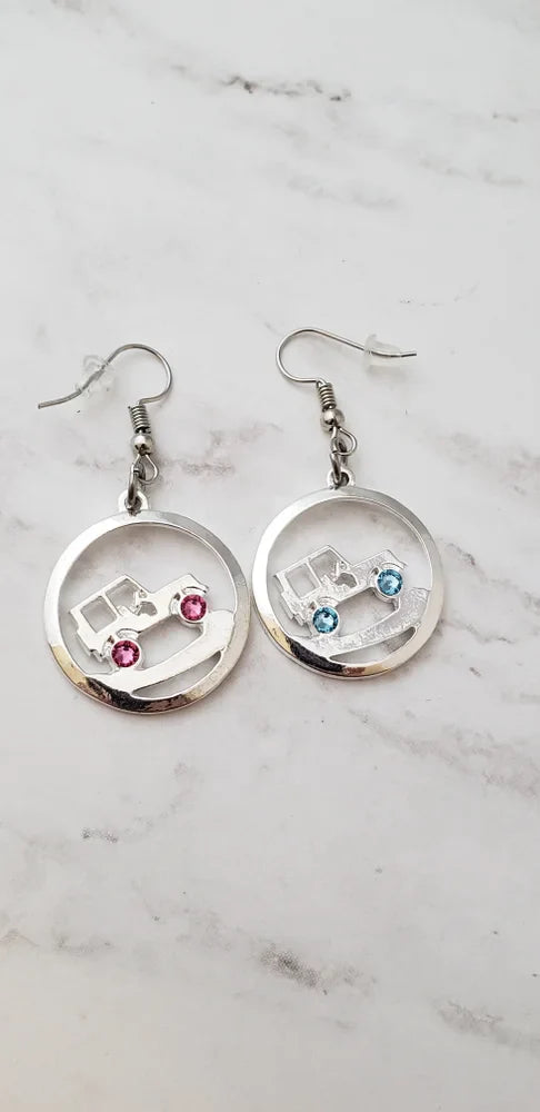 Jeep Uphill Climb Earrings