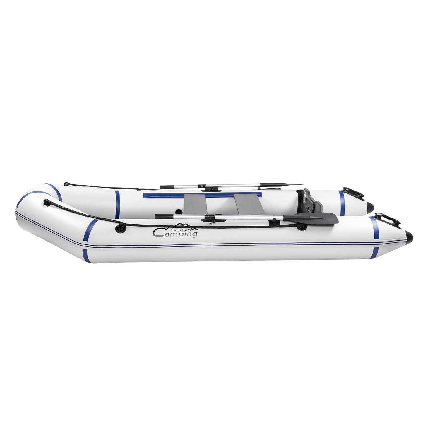 Camping Boat 10ft PVC 330kg Water Boat Off - White