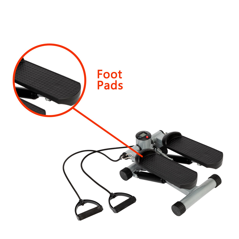 Aerobic Fitness Step Air Stair Climber Stepper Exercise Machine New Equipment Silver