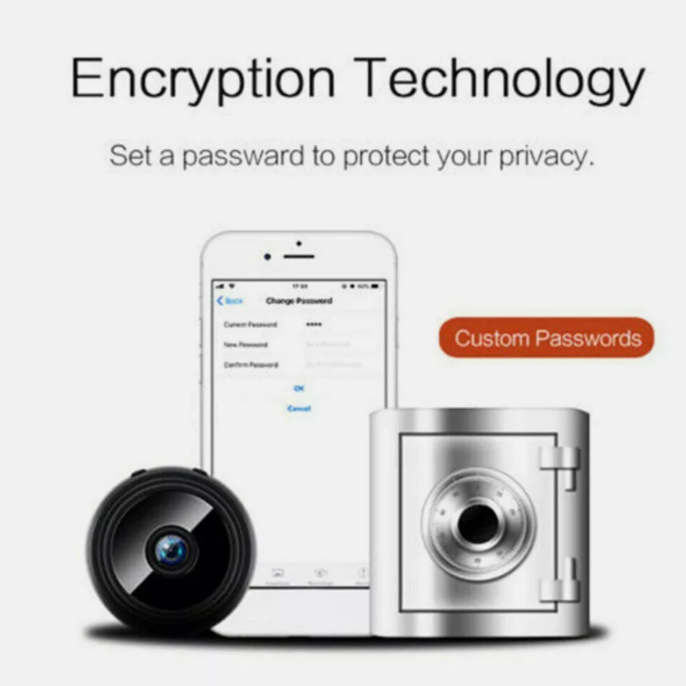 2 Pack HD 1080P Mini Wireless Hidden Spy Camera Wifi IP Home Security Night Vision