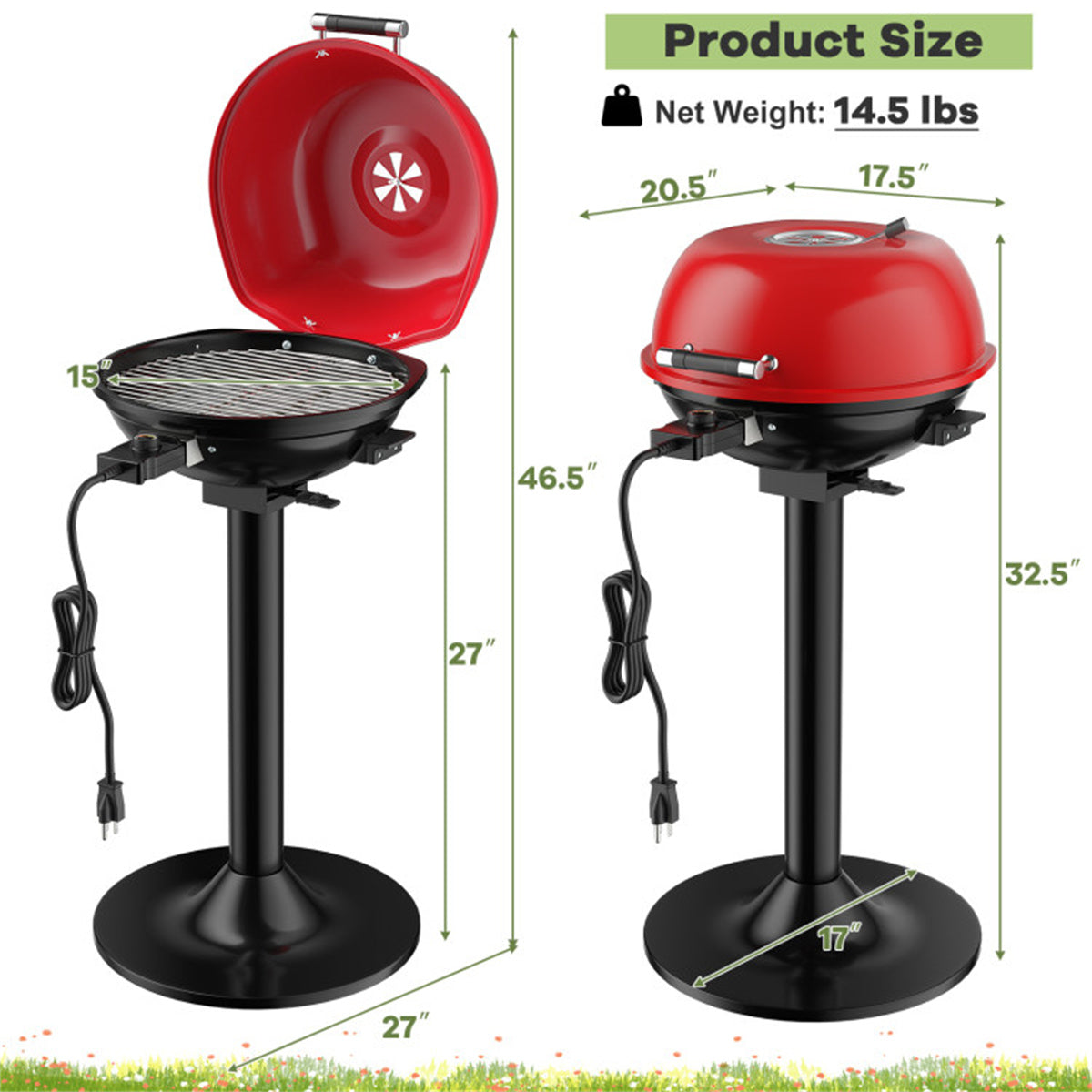 Portable Electric BBQ Grill