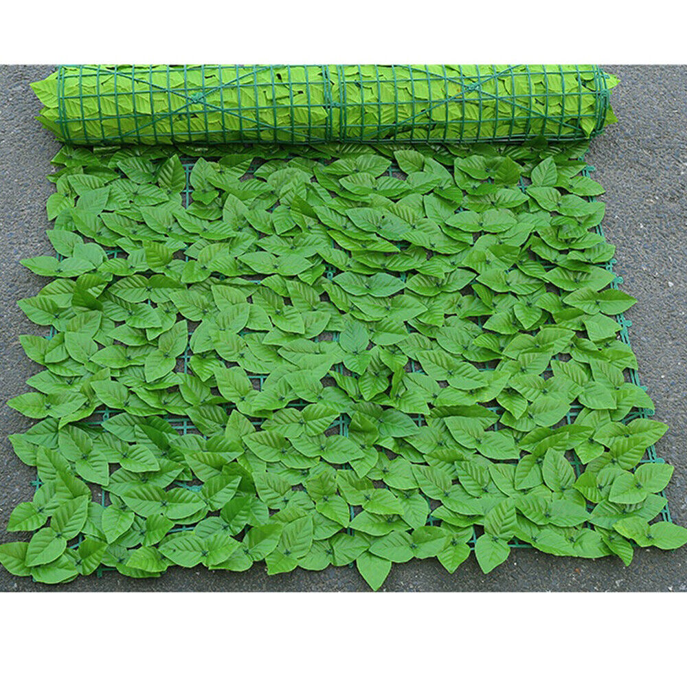 1Mx3M Balcony Hedges Artificial Ivy Leaf Garden Privacy Fence Privacy Screen