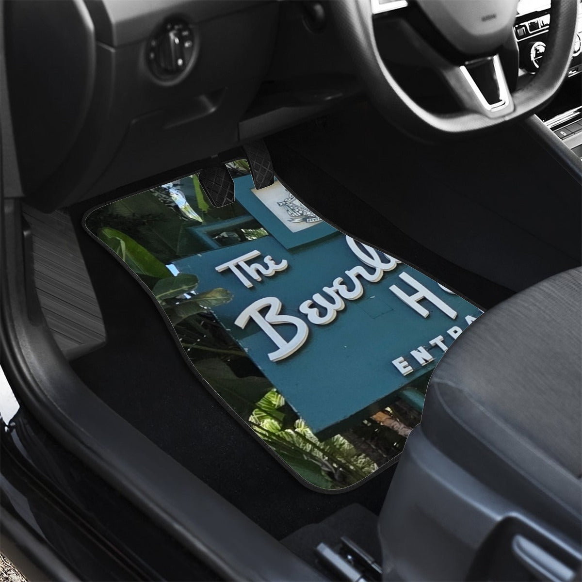 NEW!!! (B.H. Hotel Sign) Front row car mats (2pcs)