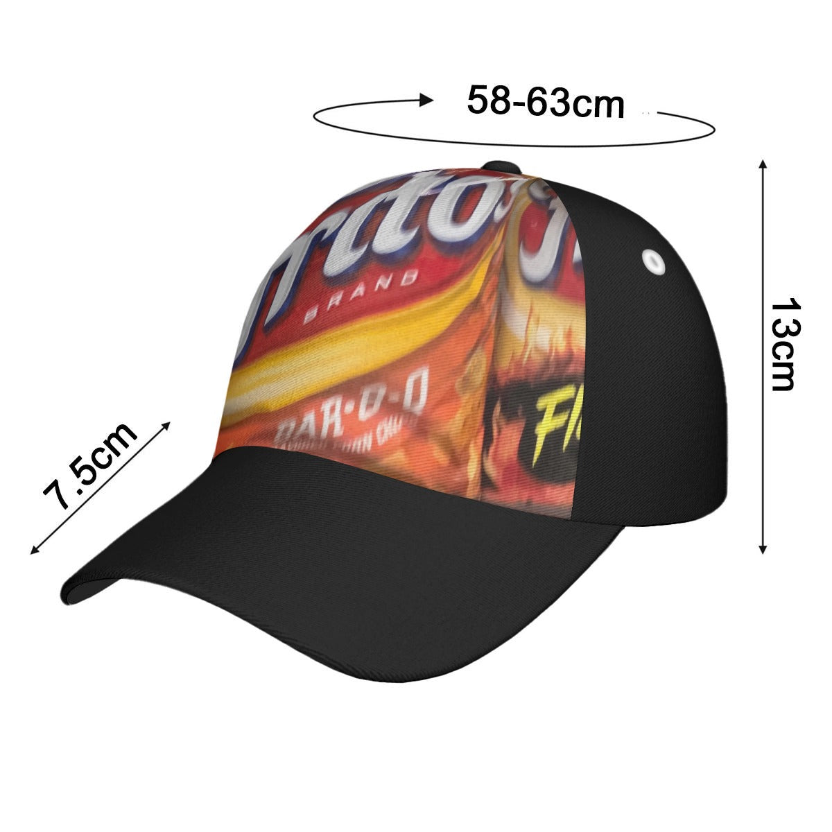 Print Peaked Cap