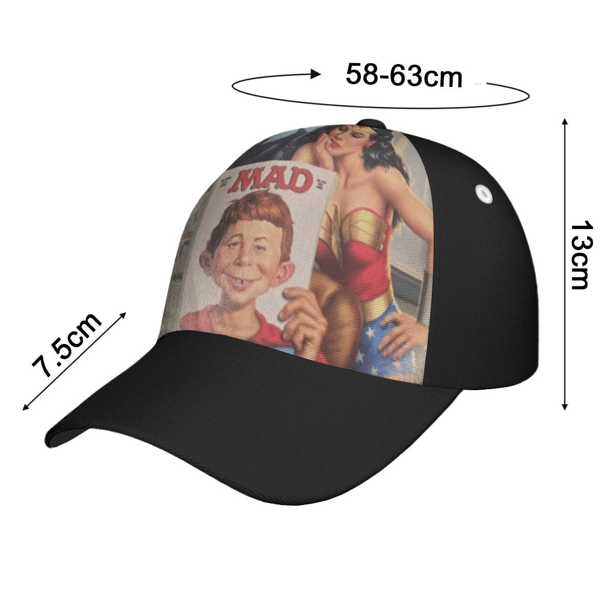 Print Peaked Cap