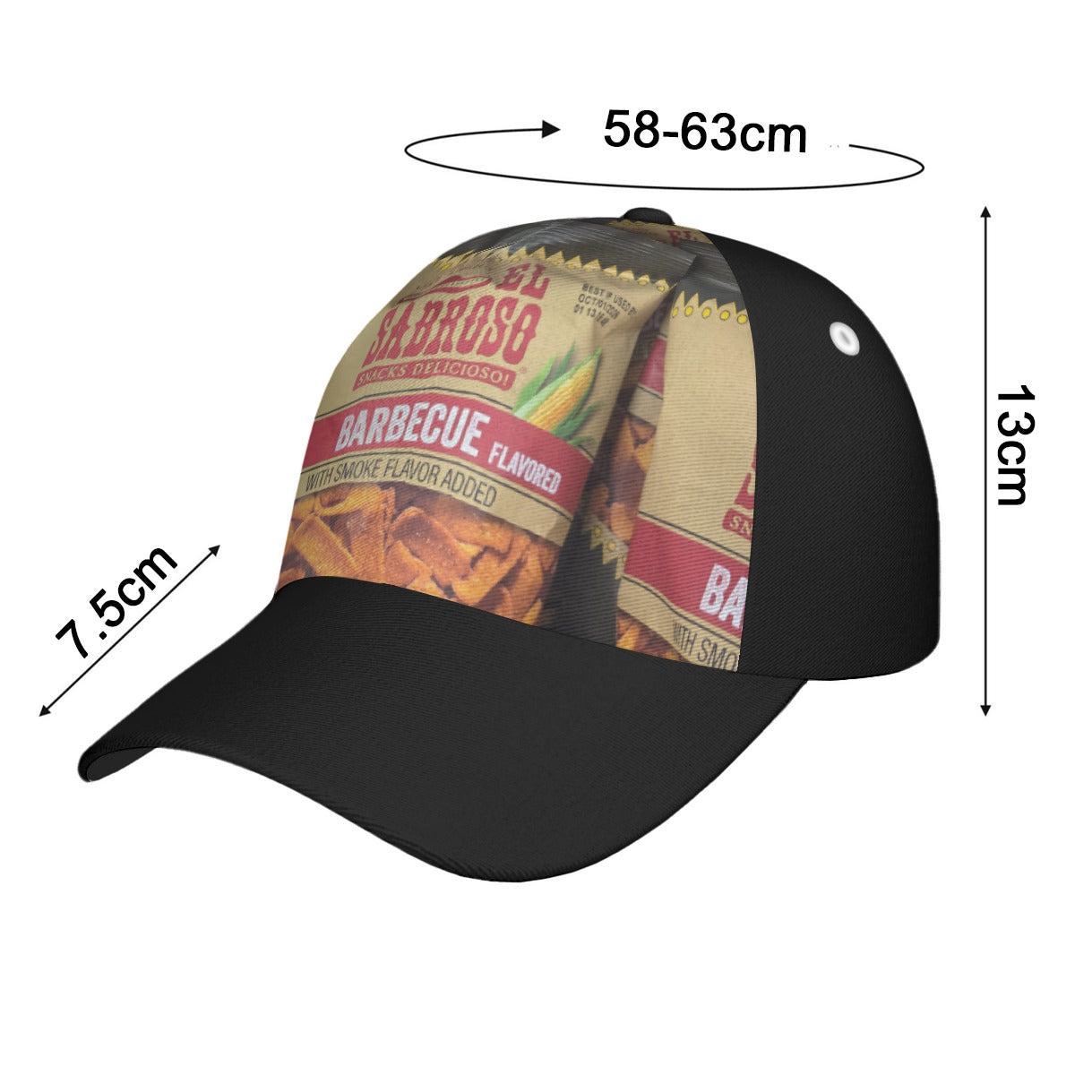 Print Peaked Cap