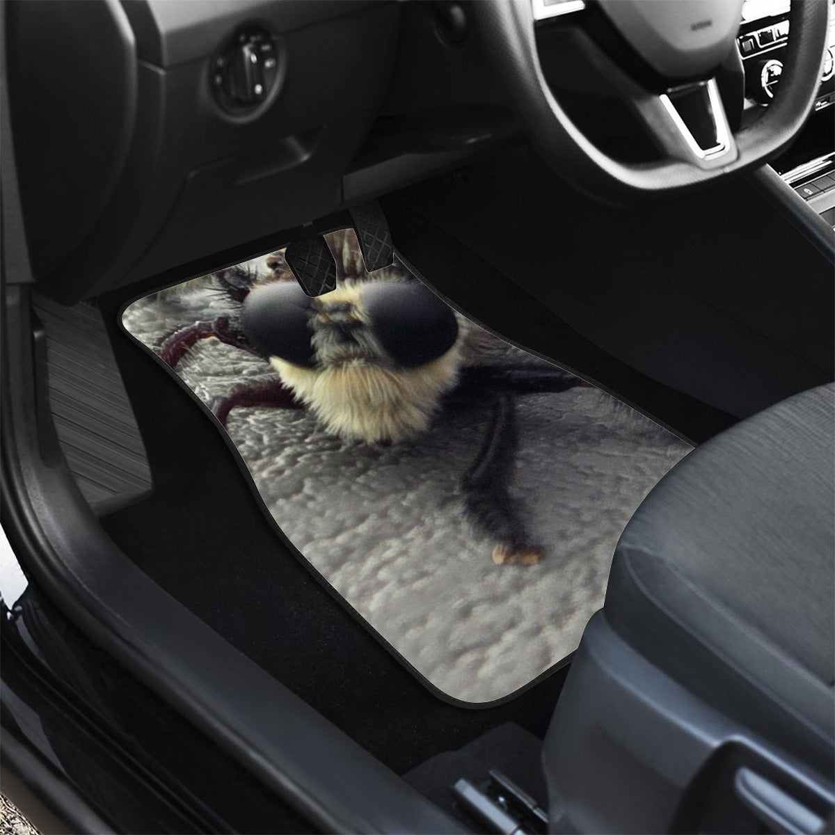 NEW!!! (BIG Bug Face) Front row car mats (2 pcs.)
