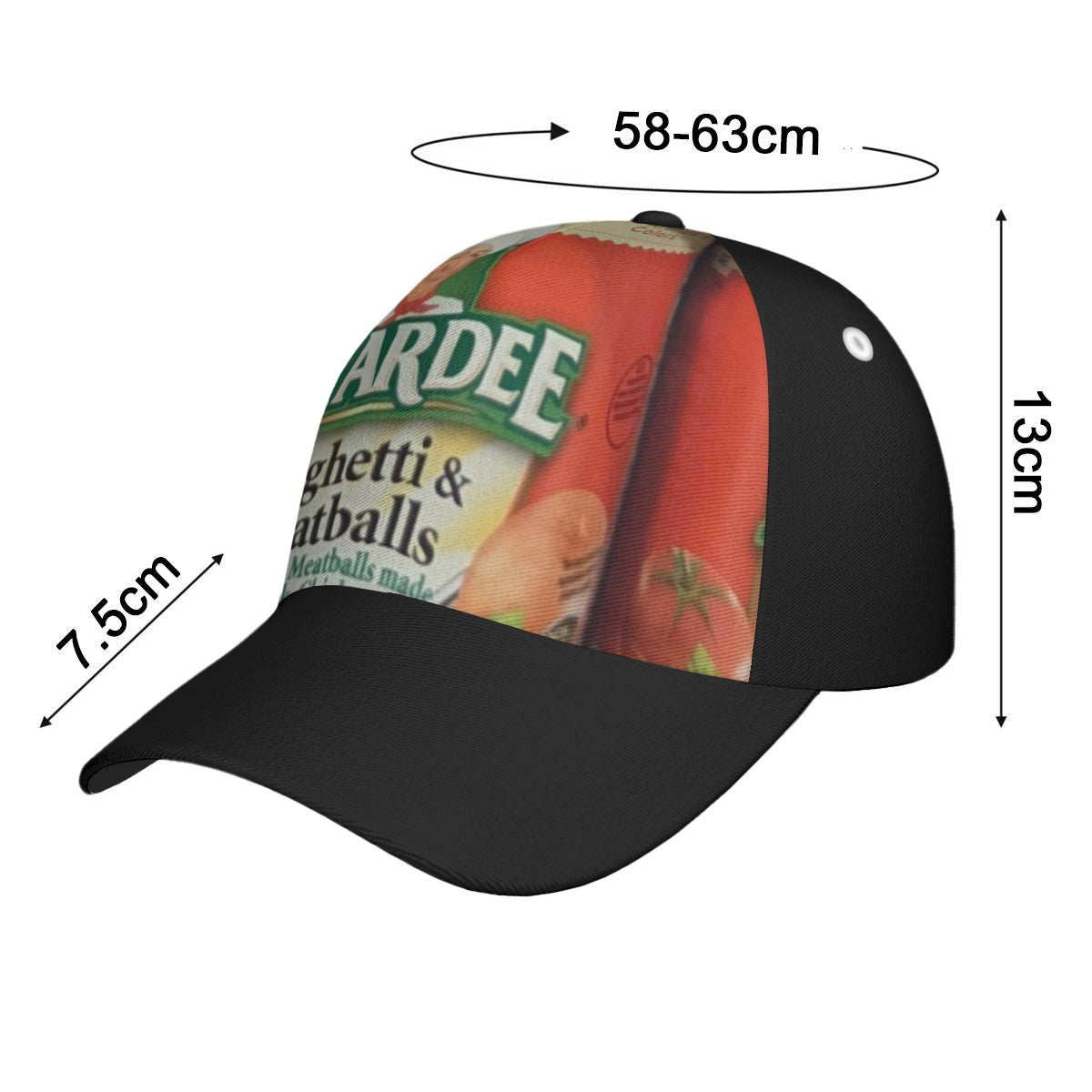 Print Peaked Cap