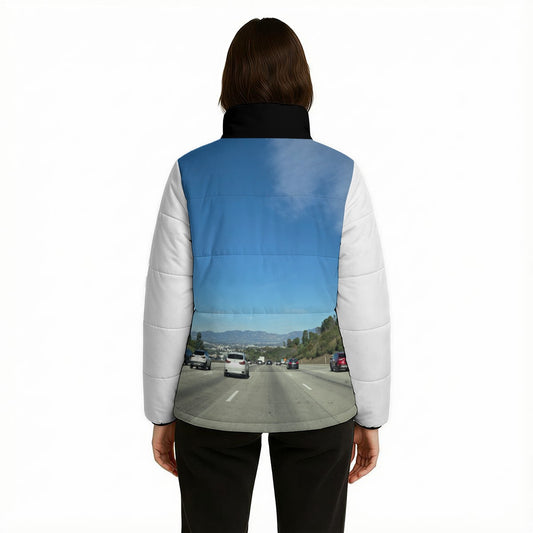 NEW!!! "THAT PART" branded (left sleeve / 405 FWY front rear) Unisex Quilted Polyester Jacket