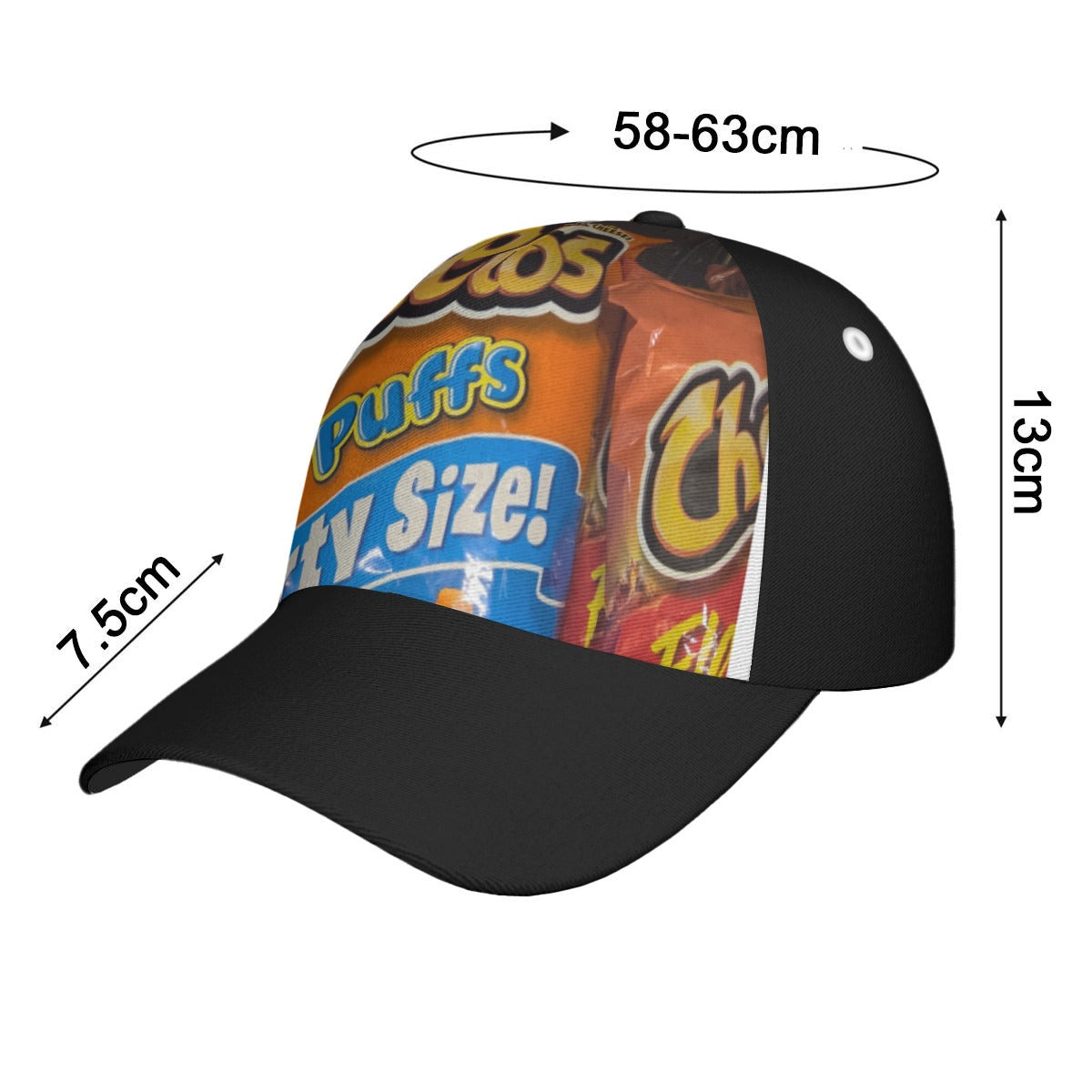 Print Peaked Cap