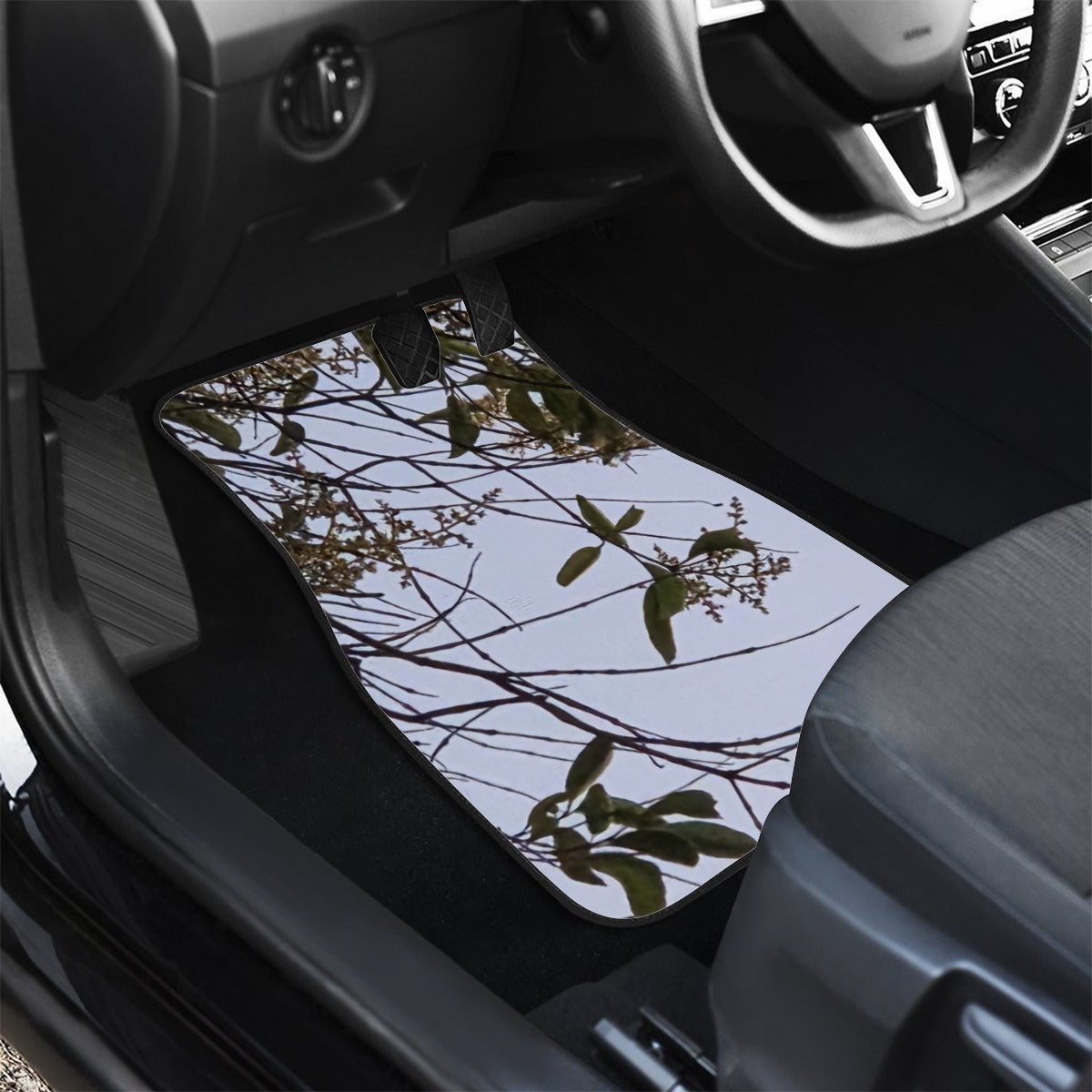 NEW!!! (Face in Trees) Front row car mats (2pcs)