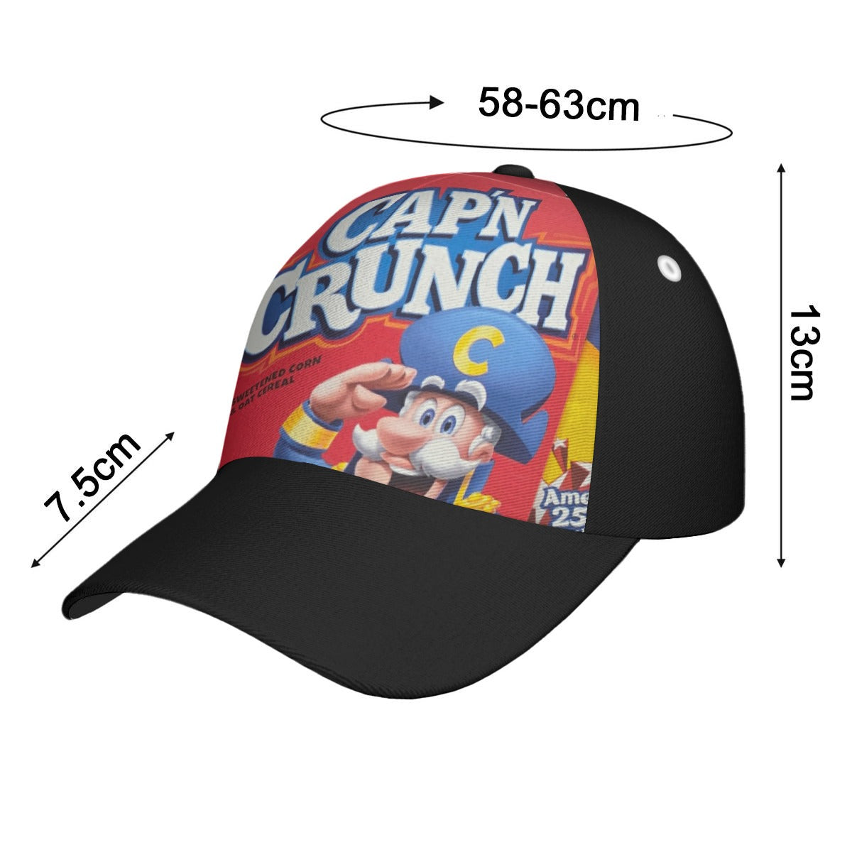 Print Peaked Cap