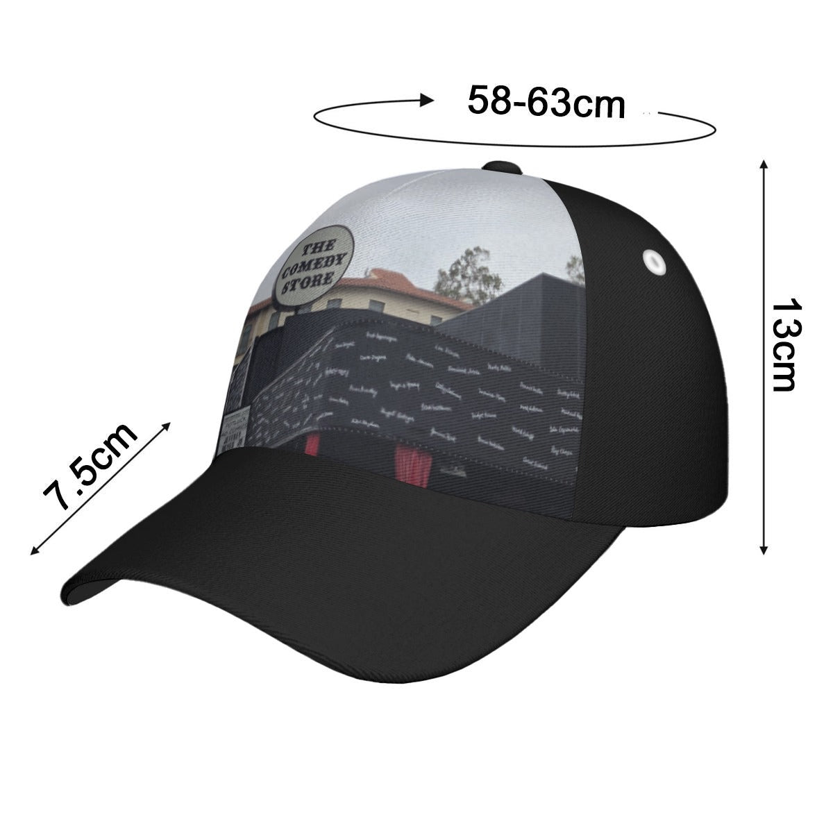 Print Peaked Cap