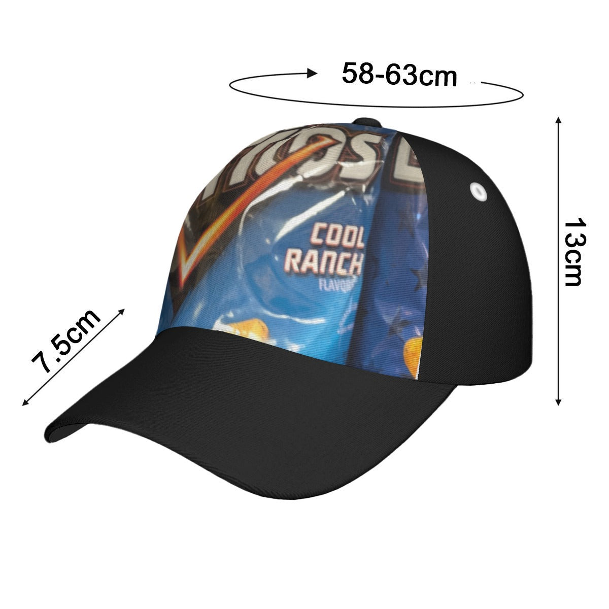 Print Peaked Cap