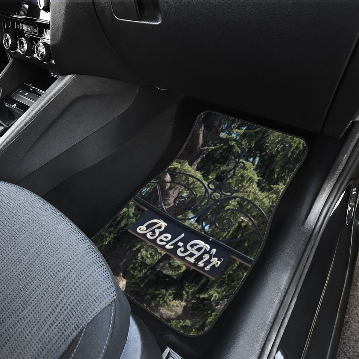 NEW!!! BEL-AIR Sign Front row car mats (2pcs)