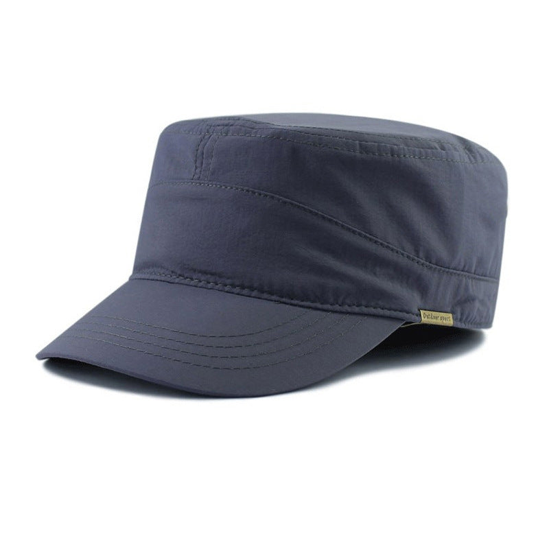 Flat-Crown Men's Hat
