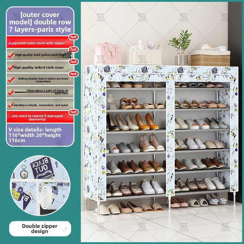 Simple Multi-Tier Shoe Rack