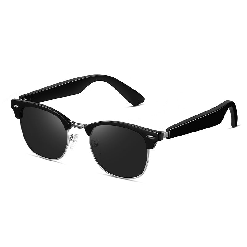 Bone Conduction Speakers Bluetooth Smart Sunglasses