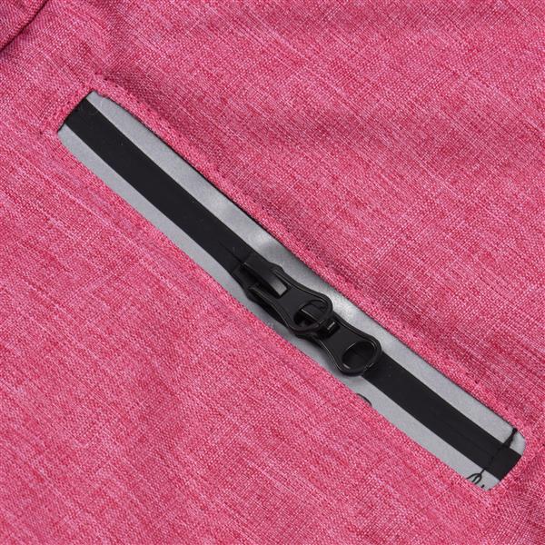 New Style Dog Winter Jacket with Waterproof Warm Polyester Filling Fabric-(pink,size L)