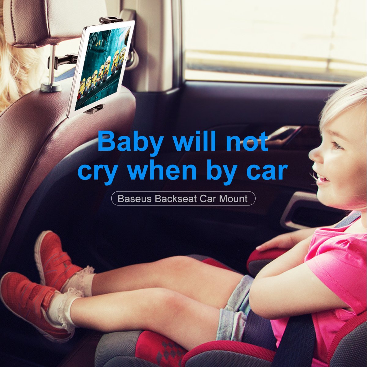 Back Seat Car Mount Mobile Phone Stand For iPhone 7 iPad 2 3 4 Air 5 Air 6 iPad Mini 1 2 3 Tablet Samsung Bracket