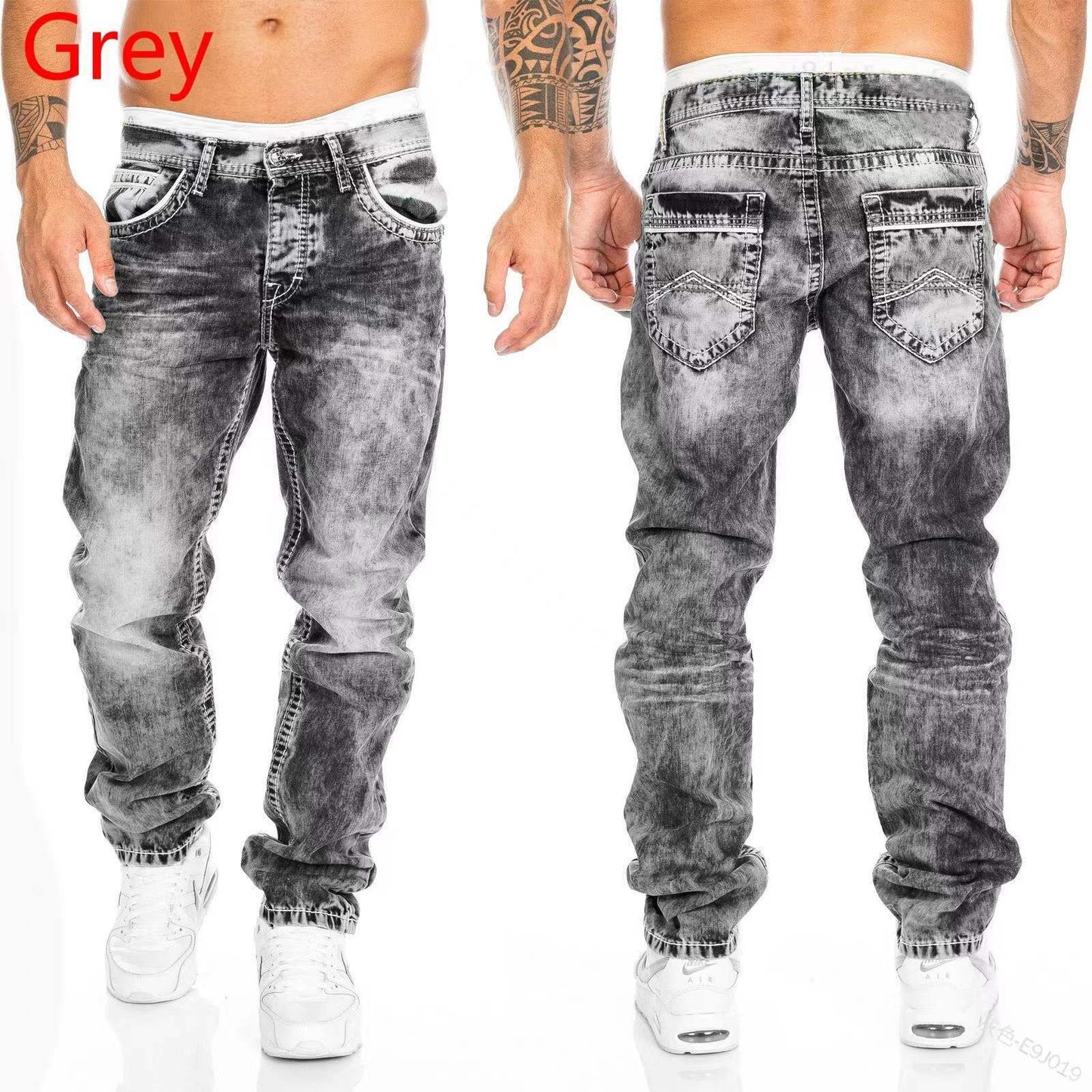 Jeans Open line straight leg jeans