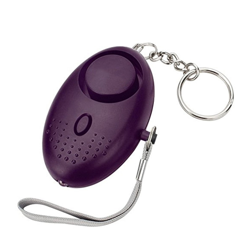 Self Defense Alarm 140dB Scream Loud Emergency Alarm Keychain Personal Safety
