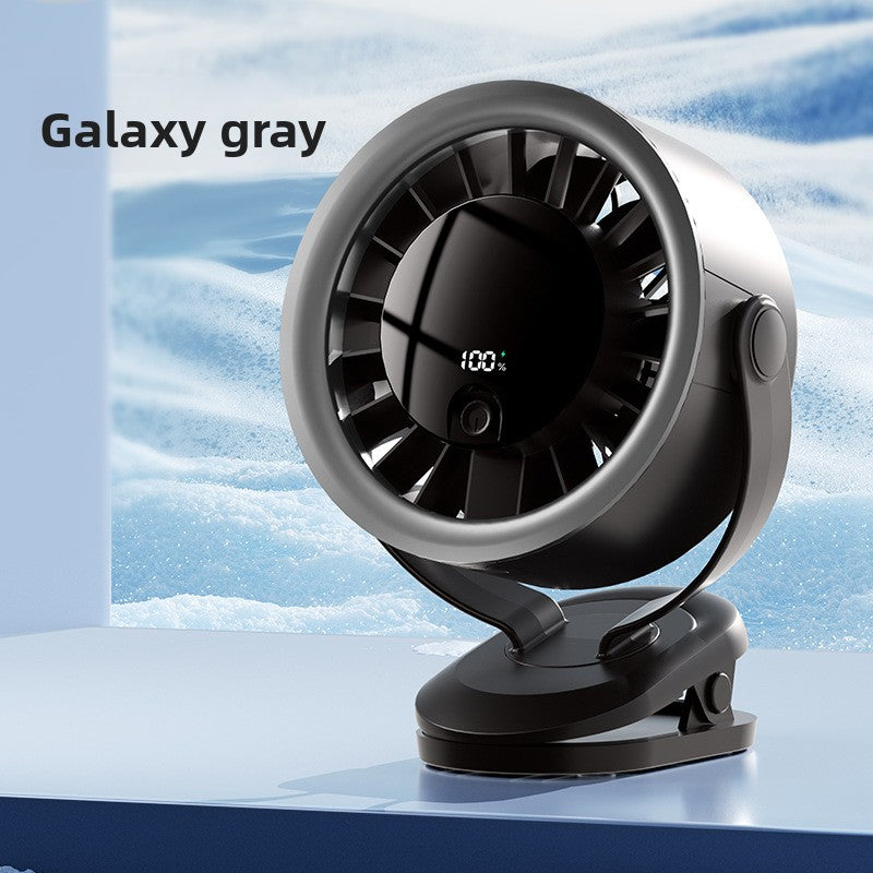 USB Digital Desk Fan with 100 Speeds
