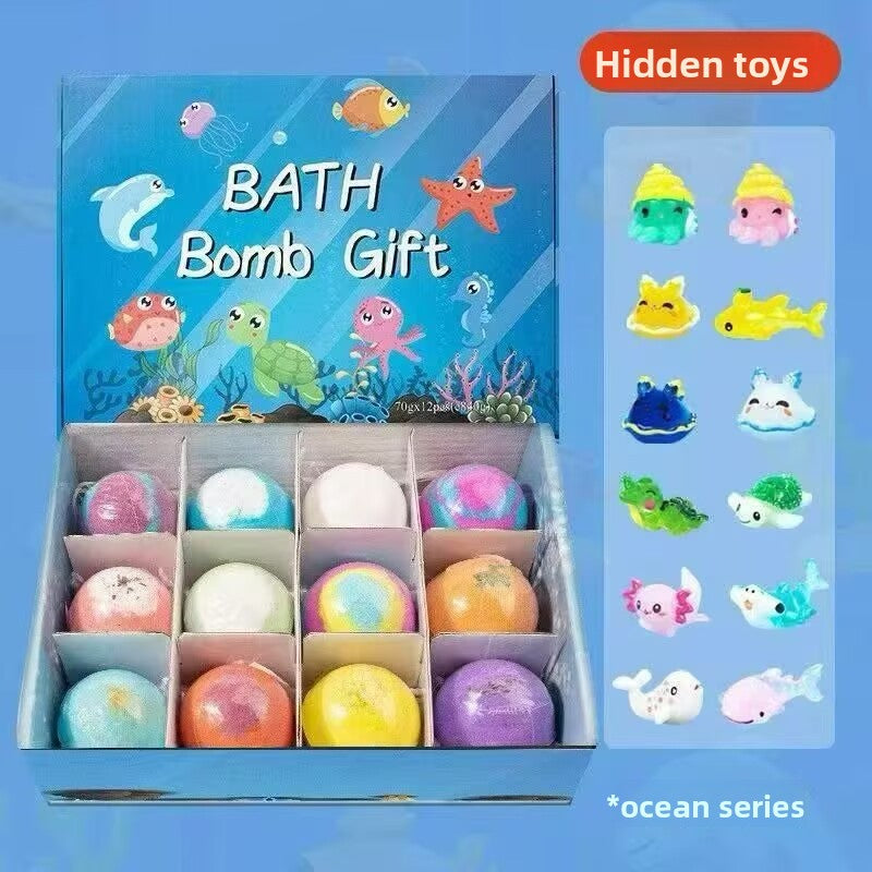 Bath Balls with Hidden Toys