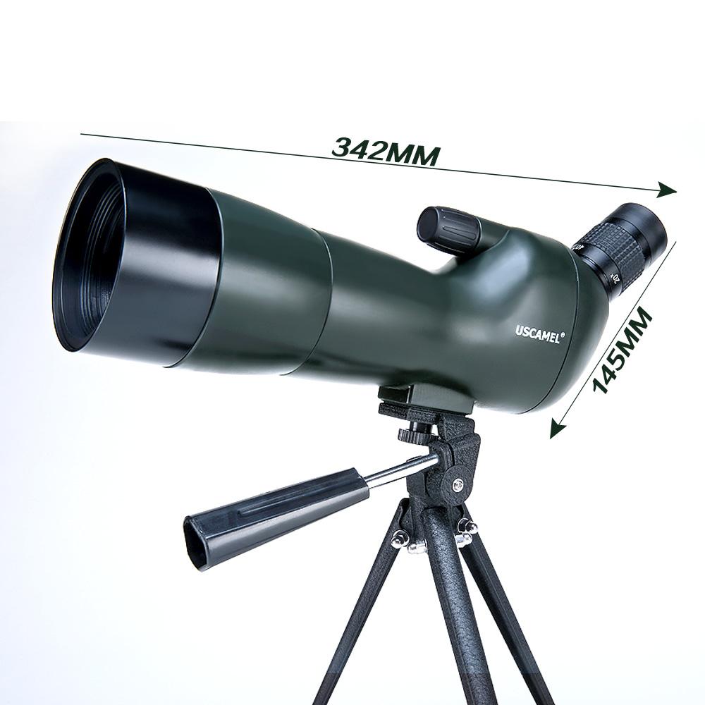 Waterproof Telescope - 20-60x60 Zoom Monocular Telescope - With Tripod - with Camera Photography