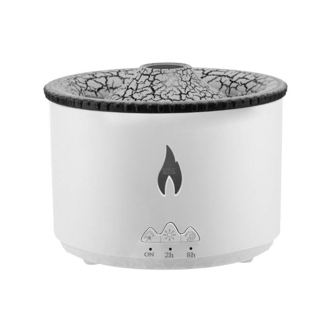 Simulation flame aromatherapy machine remote control spray jellyfish humidifier new spit ring humidifier