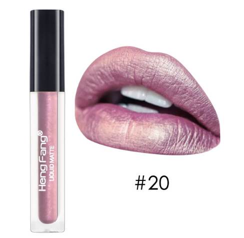 Long-lasting Waterproof Matte Liquid Lipstick 20 Colors Lip Gloss 2g