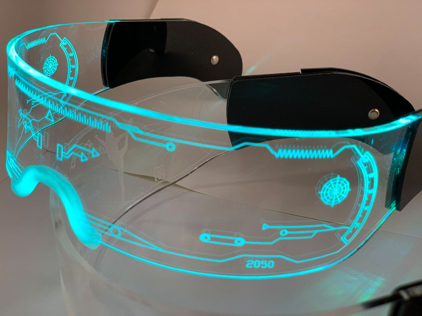 LED Colorful Light-Emitting Acrylic Glasses