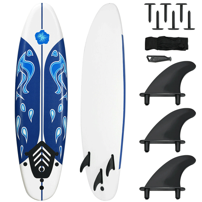 6' Inflatable Blow Up Stand Up Paddle SUP Surfboard (SAK94461)