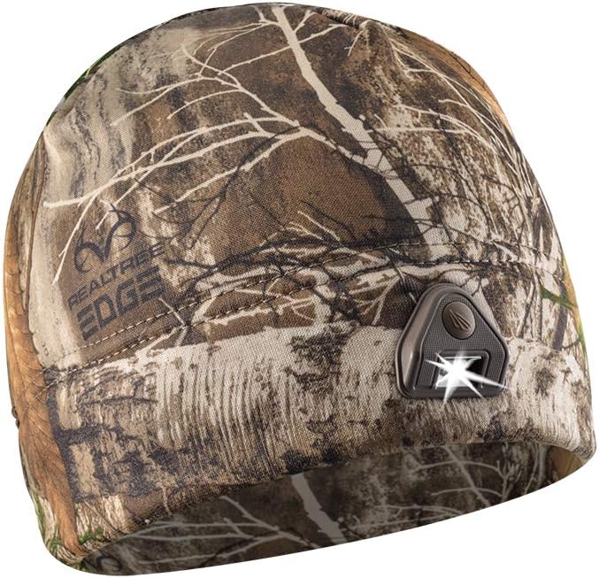 POWERCAP 2.0 Fleece LED Lighted Headlamp Skully Hat