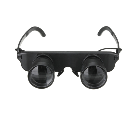 Portable Glasses Style Telescope Magnifier Binoculars