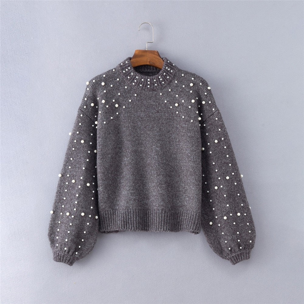 Pullover Female Sweater Oversize Long Sleeve Sweaters O Neck