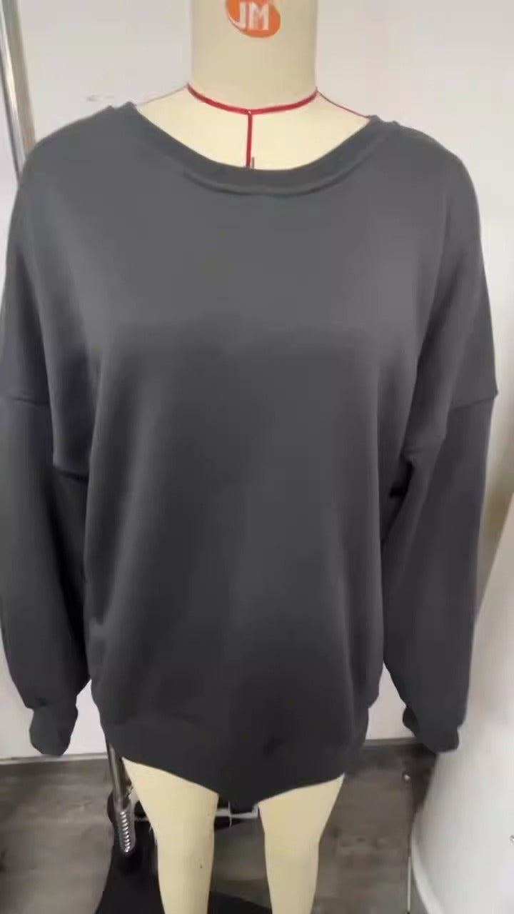 3D C H I C A G O Printed Fashion Fleece Long Sleeve Loose Hoodie