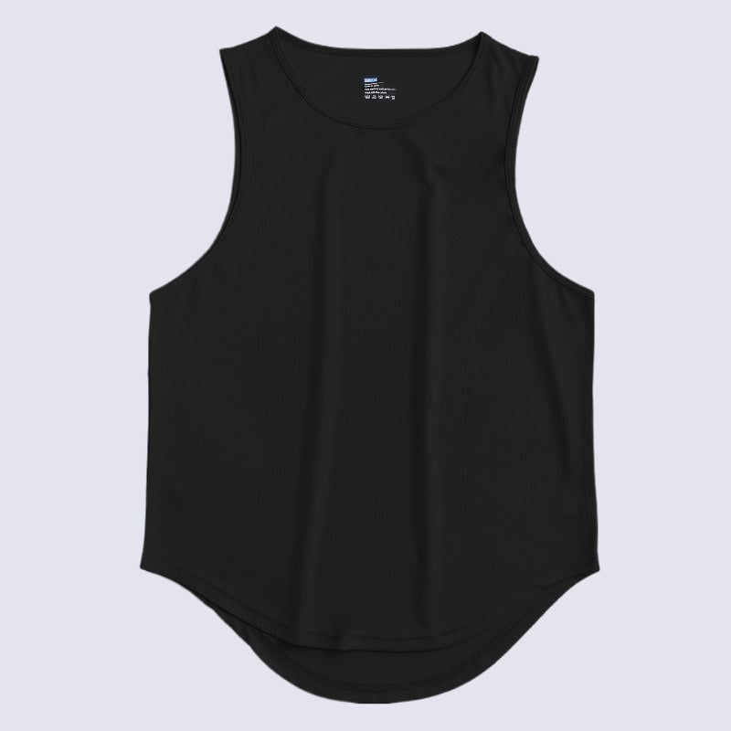 Sports Tank Top Mens Sleeveless Loose Fit Tank Top