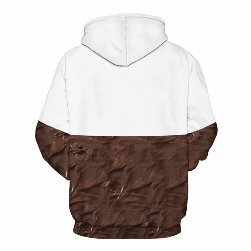 3D Nutella Printed Hoodie