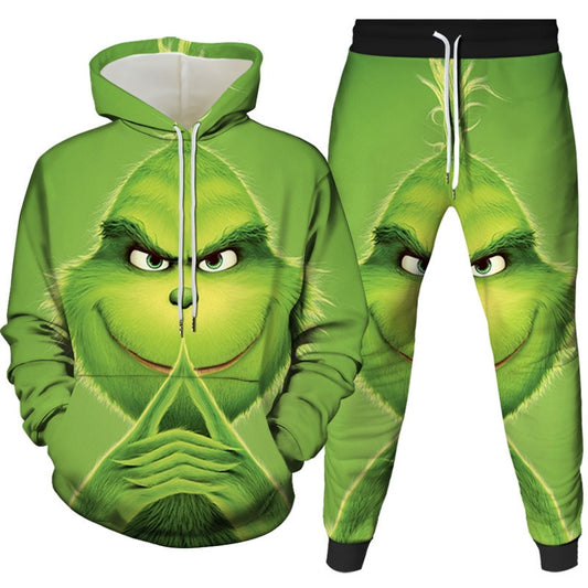 Monster of Greenwich Series 3D Printed Hoodie & Pants Set combo