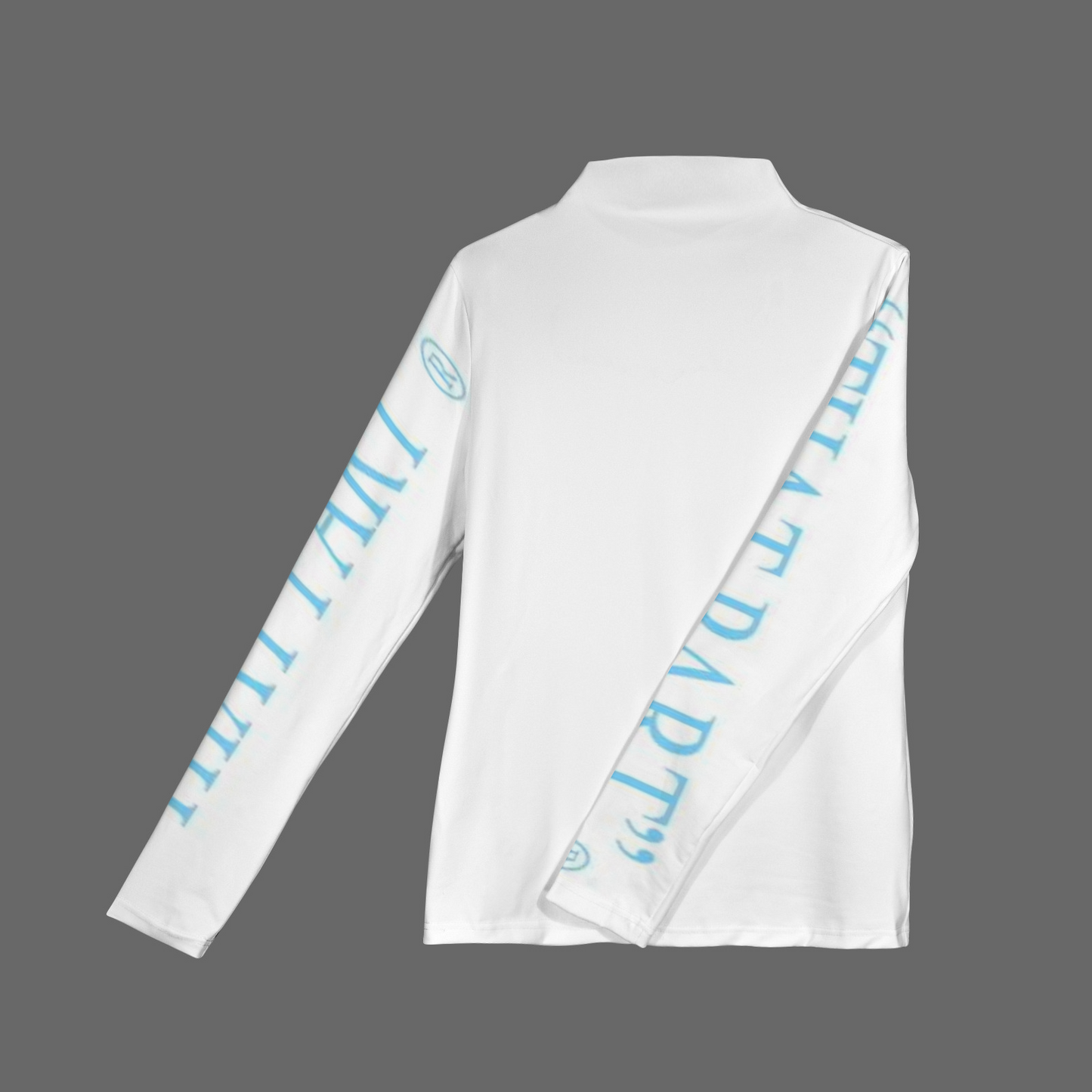 NEW!!! "THAT PART" branded (powder blue left & right sleeve) Longsleeve Slim T-Shirt