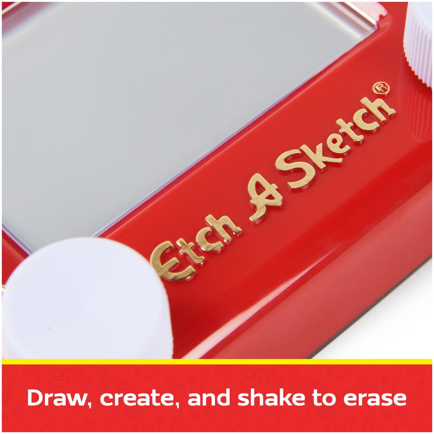 Etch A Sketch Pocket – Classic Magic Screen Drawing Toy Made with 76% Recycled Plastic | Portable, Screen-Free Creativity for Kids Ages 3+