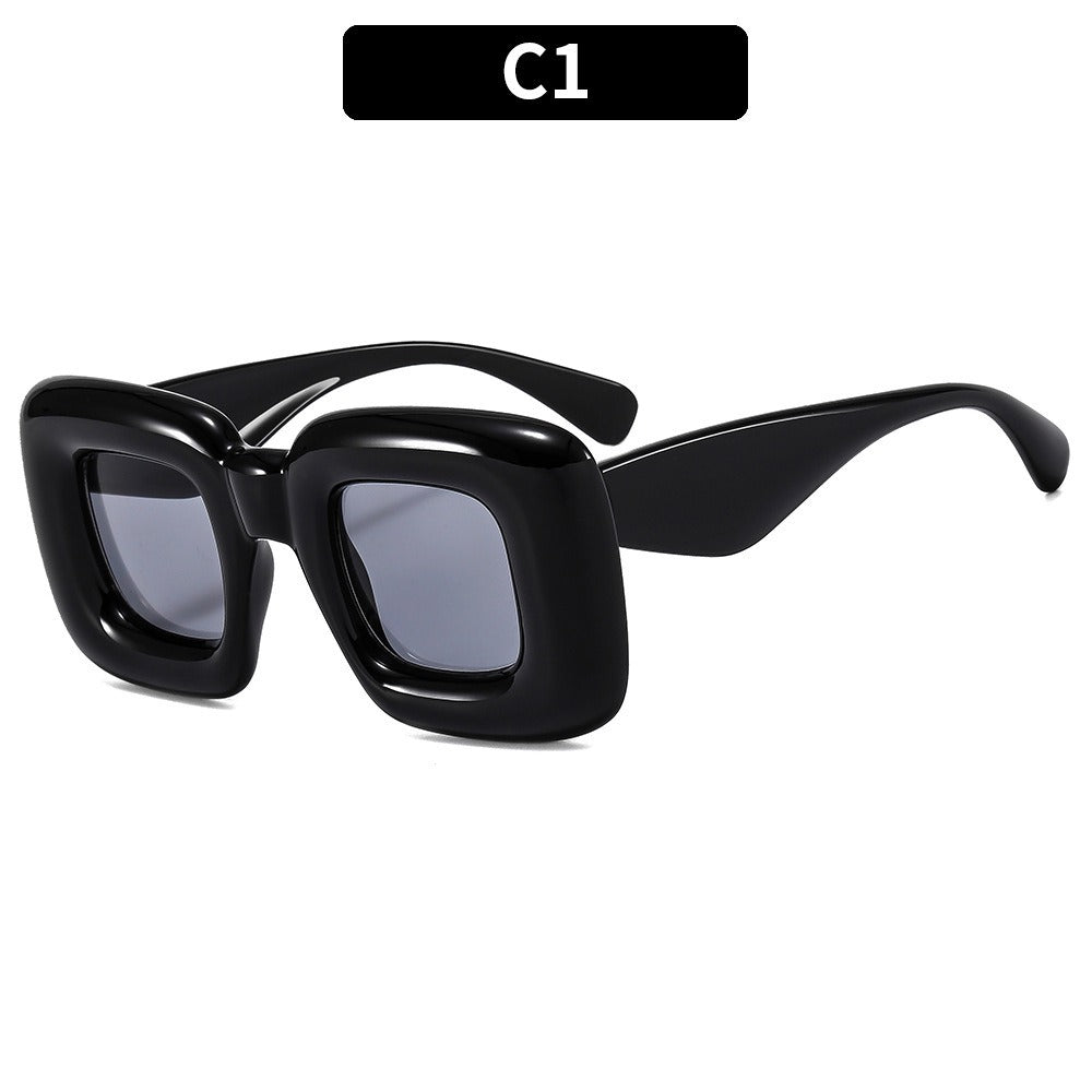 Inflatable Sunglasses Funny Square Street Sunglasses