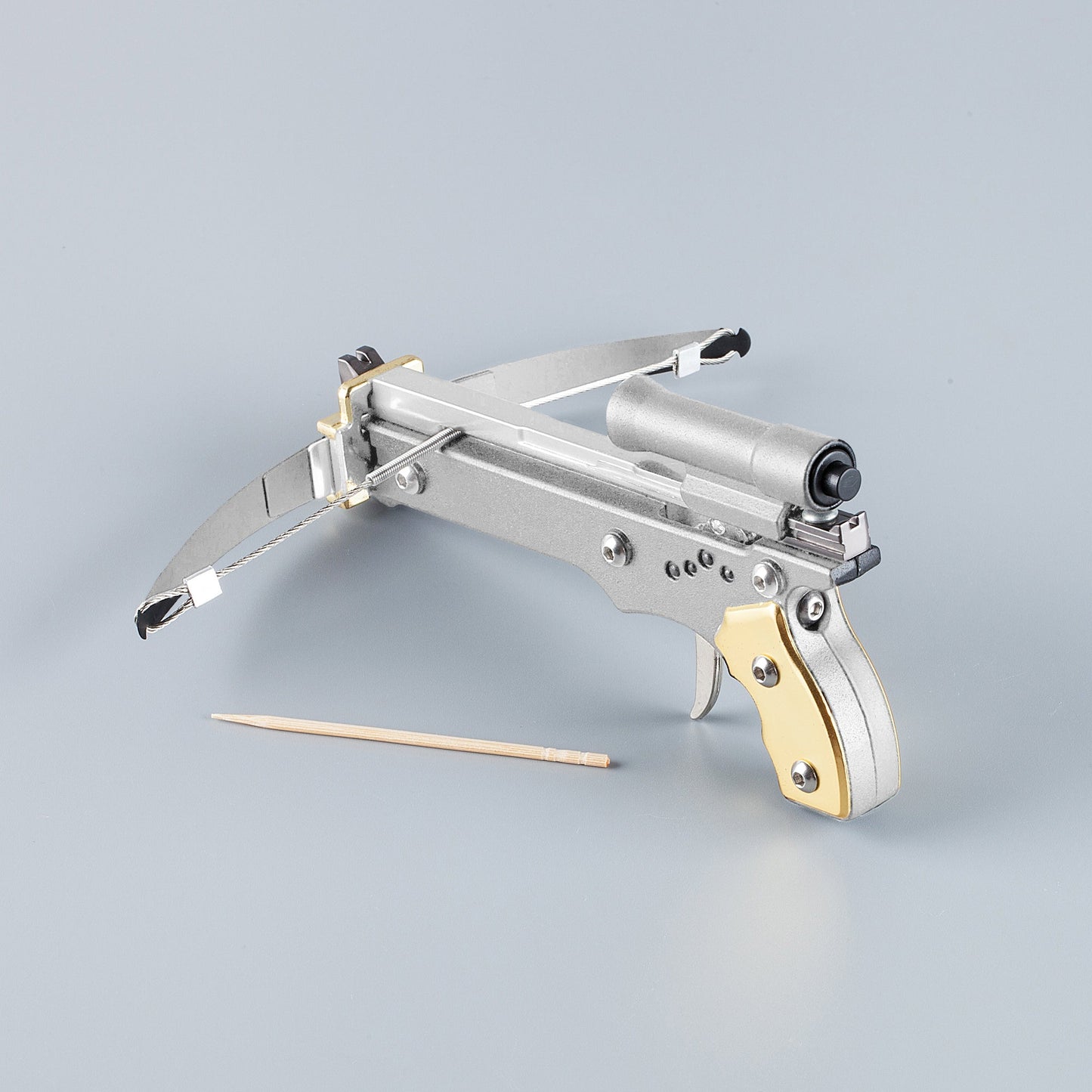 TOOTHPICK CROSSBOW 🏹 ➡️ - The Ghost Hunter (with Infrared Laser Beam)
