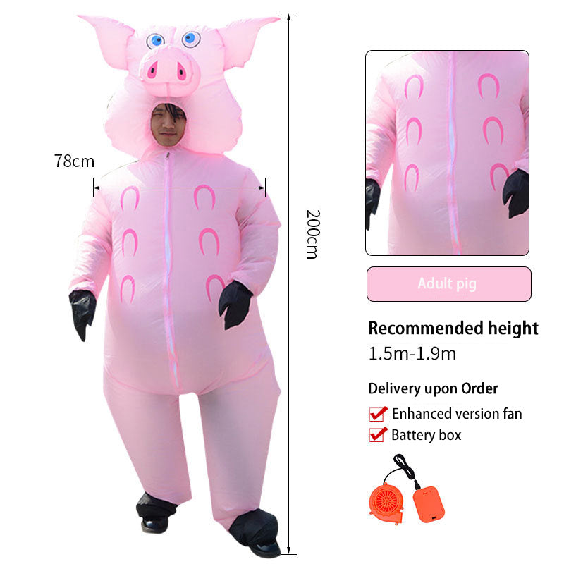 3D Dinosaur Inflatable Clothes