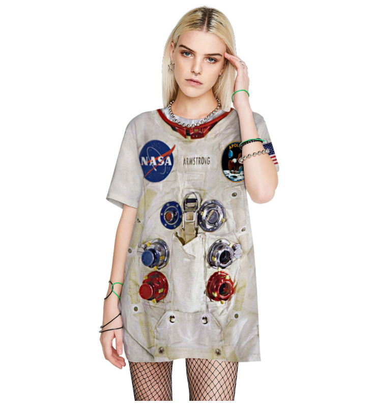 3D printed (Outer Space Man) T-shirt
