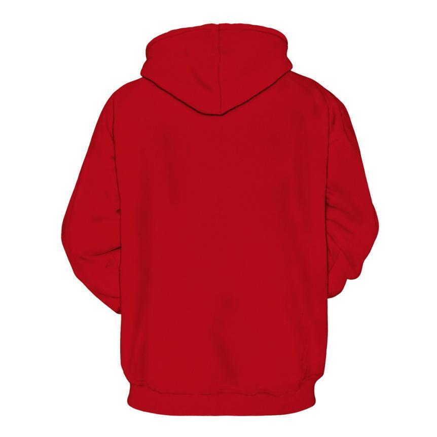 3D Santa printed Hoodie