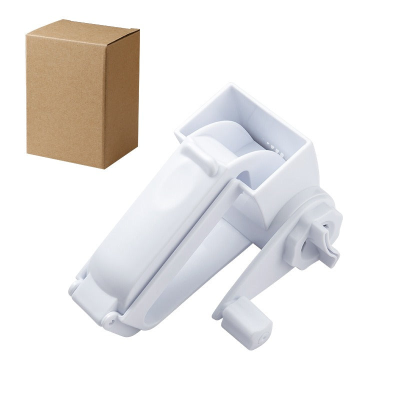 Rotary Cheese Grater Shredder with Stainless Steel Drum for Grating Hard Nuts Kitchen Gadgets